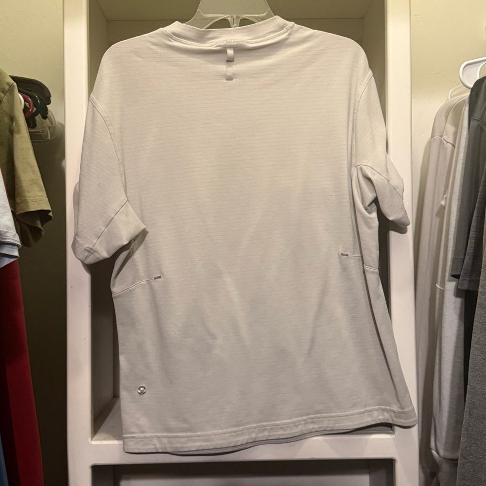 lululemon athletica Cream Oversized Men's Short Sleeve Tee